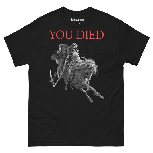 You Died 𖤐 T-Shirt